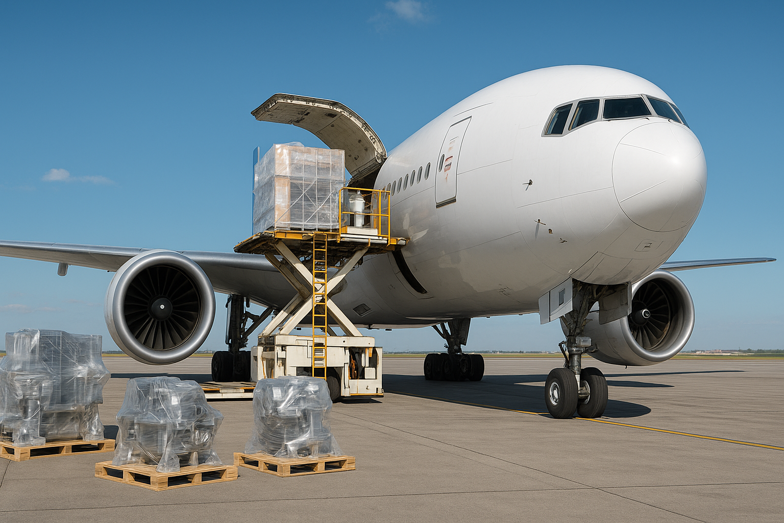 Pengiriman Internasional via Udara untuk Barang Industri: Cepat dan Aman